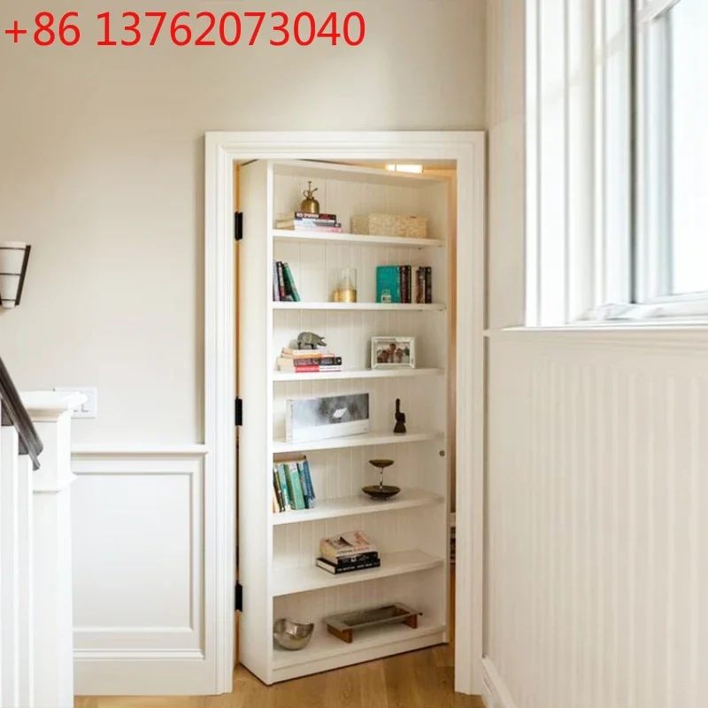 Interior Design Organic Modern - Puerta de Librería Moderna Prettywood para