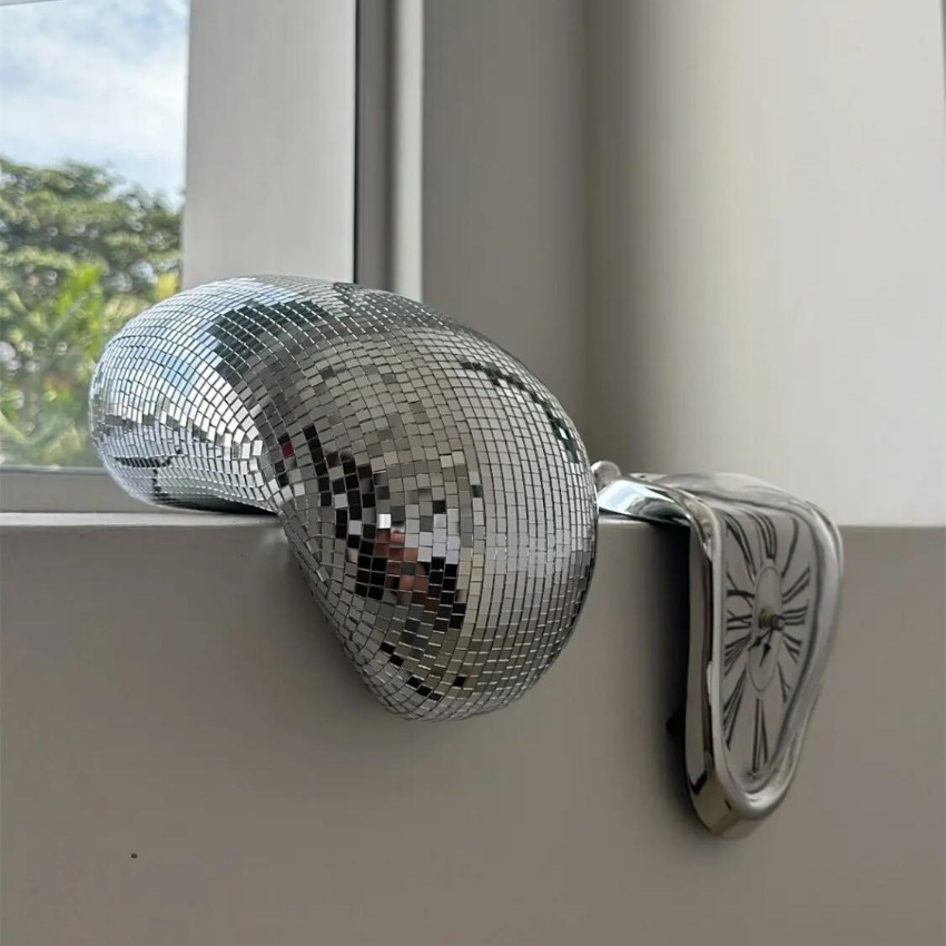 Interior Design Apartment - Bola de Discoteca Reflectante para Decoración