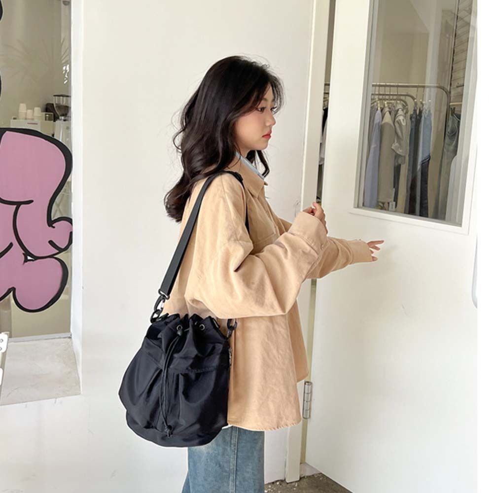 Interior Design Korean Style - Bolso Bandolera de Nailon Estilo Coreano,