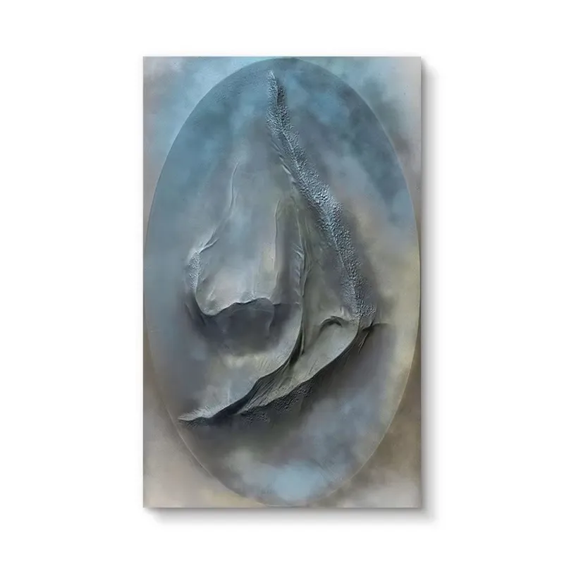Interior Design Organic Modern - Arte Mural Abstracto Moderno de Madera