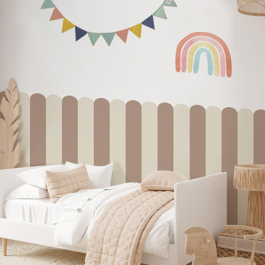 Interior Design Home Decor - Papel tapiz de arco de rayas