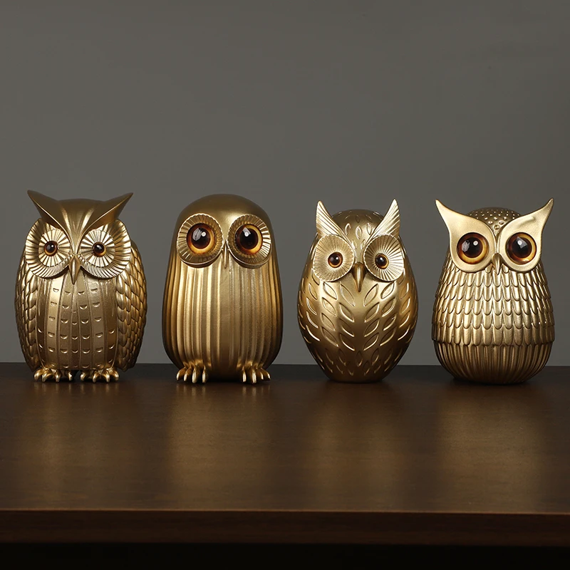 Estatua de búho de resina, fig - Interior Design Apartment reseña y precio