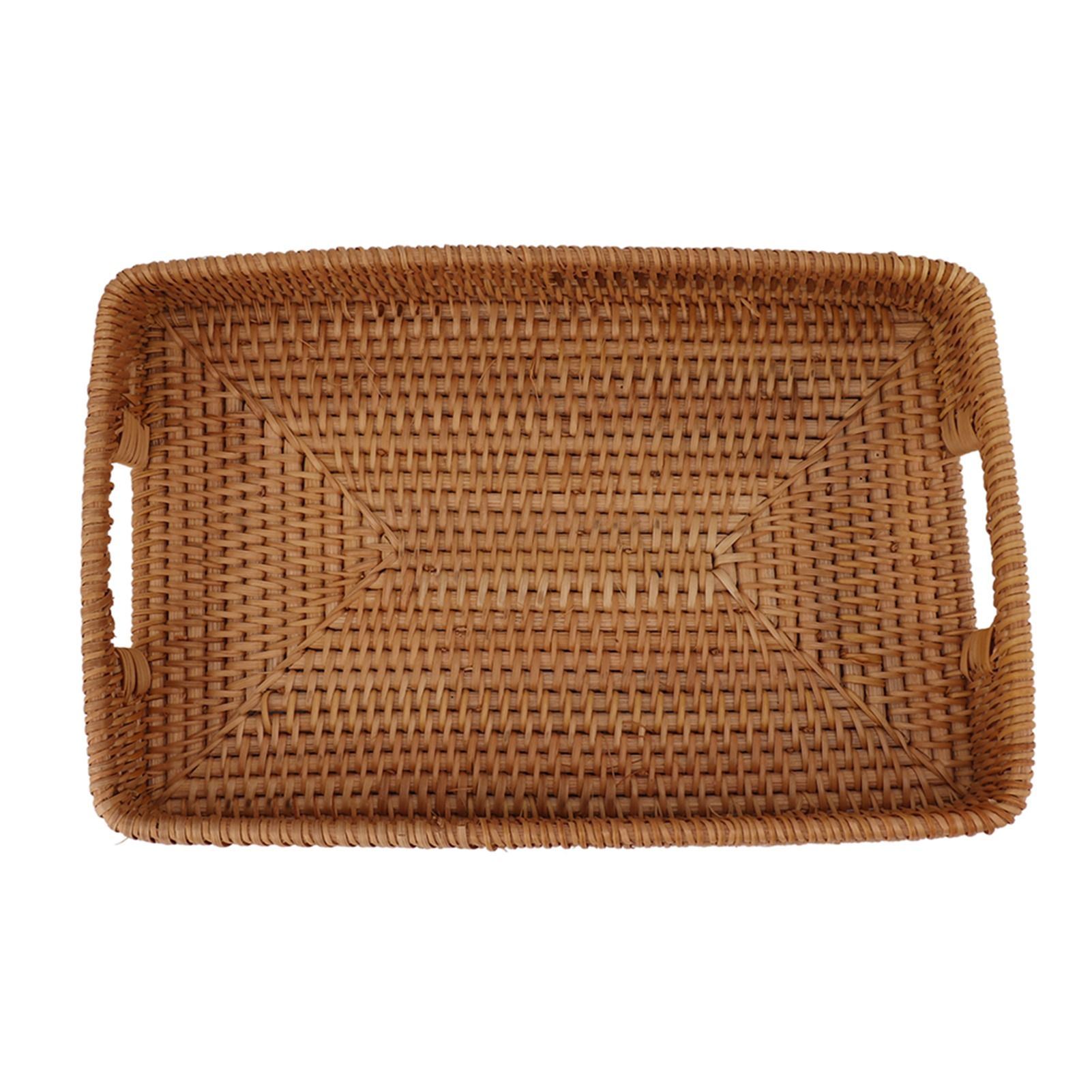 Cesta de Servicio D5 con Asas, - Rattan Tray Handle reseña y precio