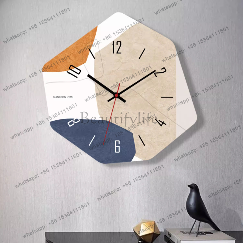 Reloj de pared nórdico creativ - Interior Design Organic Modern reseña y precio