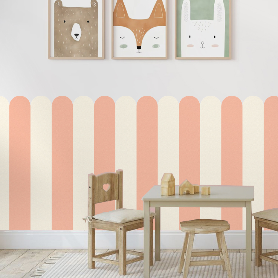 Papel tapiz de arco de rayas v - Interior Design Home Decor reseña y precio